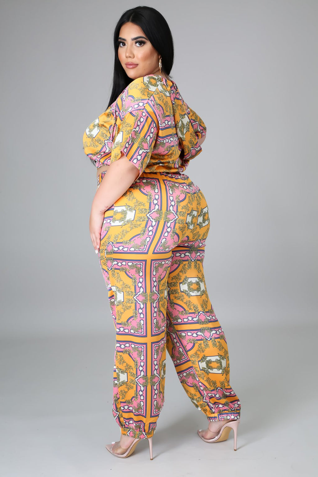 Patricia Crop Hoodie Set