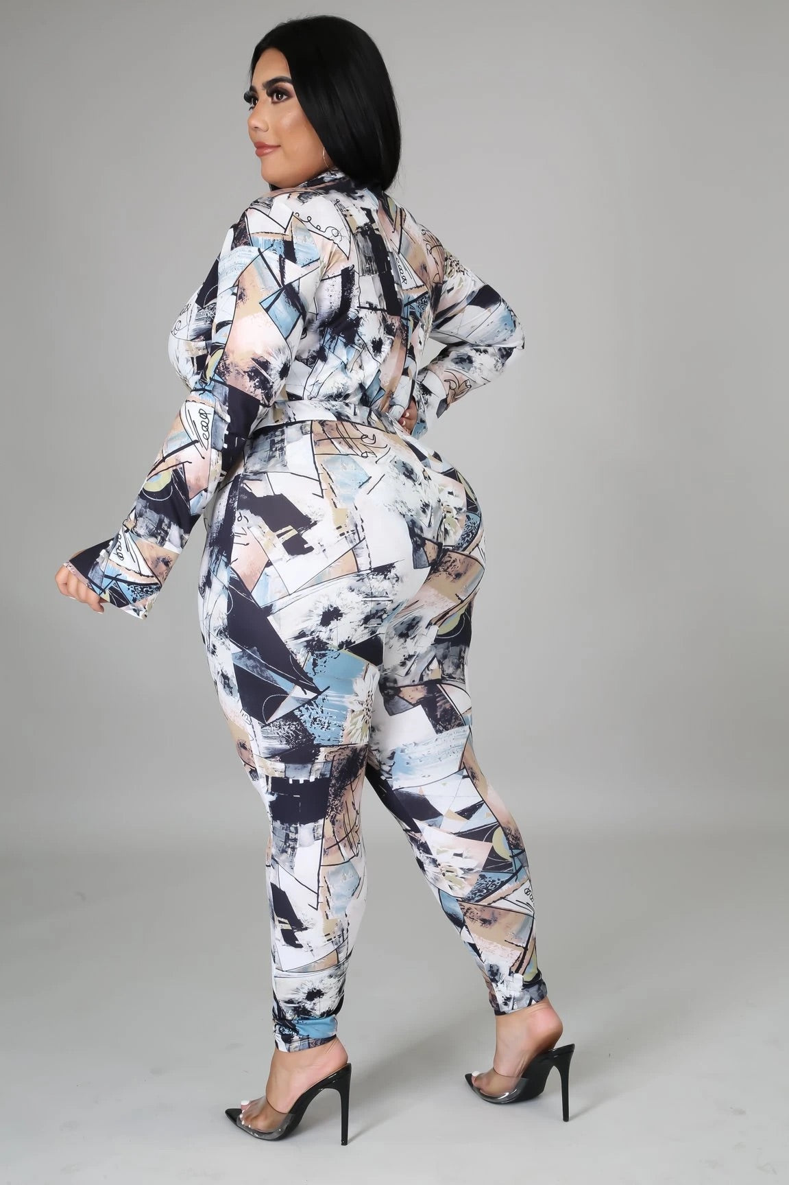 Panama Coast Bodysuit Legging Set