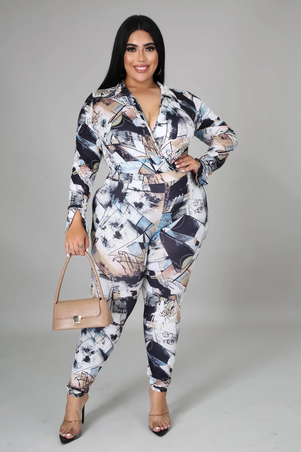 Panama Coast Bodysuit Legging Set