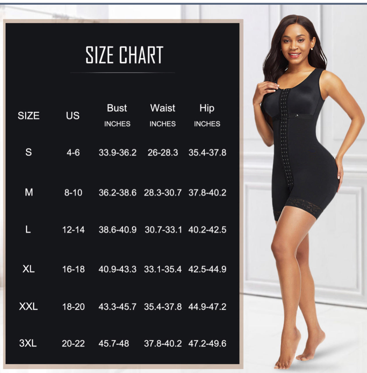 Full Coverage Smoothing Body Shaper