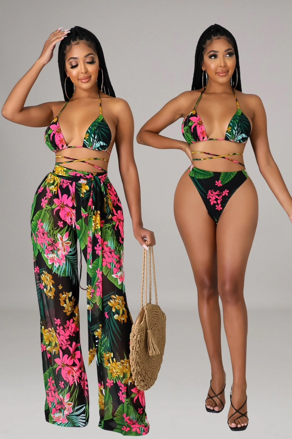 3pc Tulum Vacay Swim Set